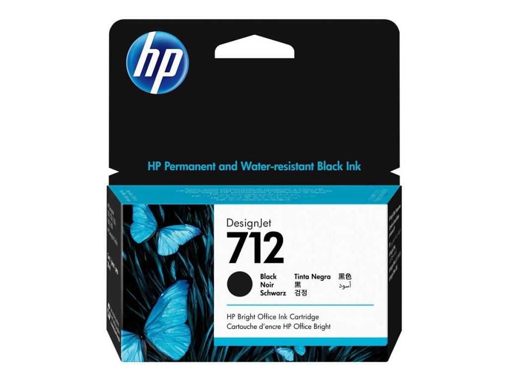 Касета с мастило HP 712 38-ml Black DesignJet Ink Cartridgeна ниска цена с бърза доставка - BestPC.BG