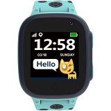 Смарт часовник Kids smartwatch, 1.44 inch colorful screen, GPS function, Nano SIM card, Син/черенна ниска цена с бърза доставка - BestPC.BG