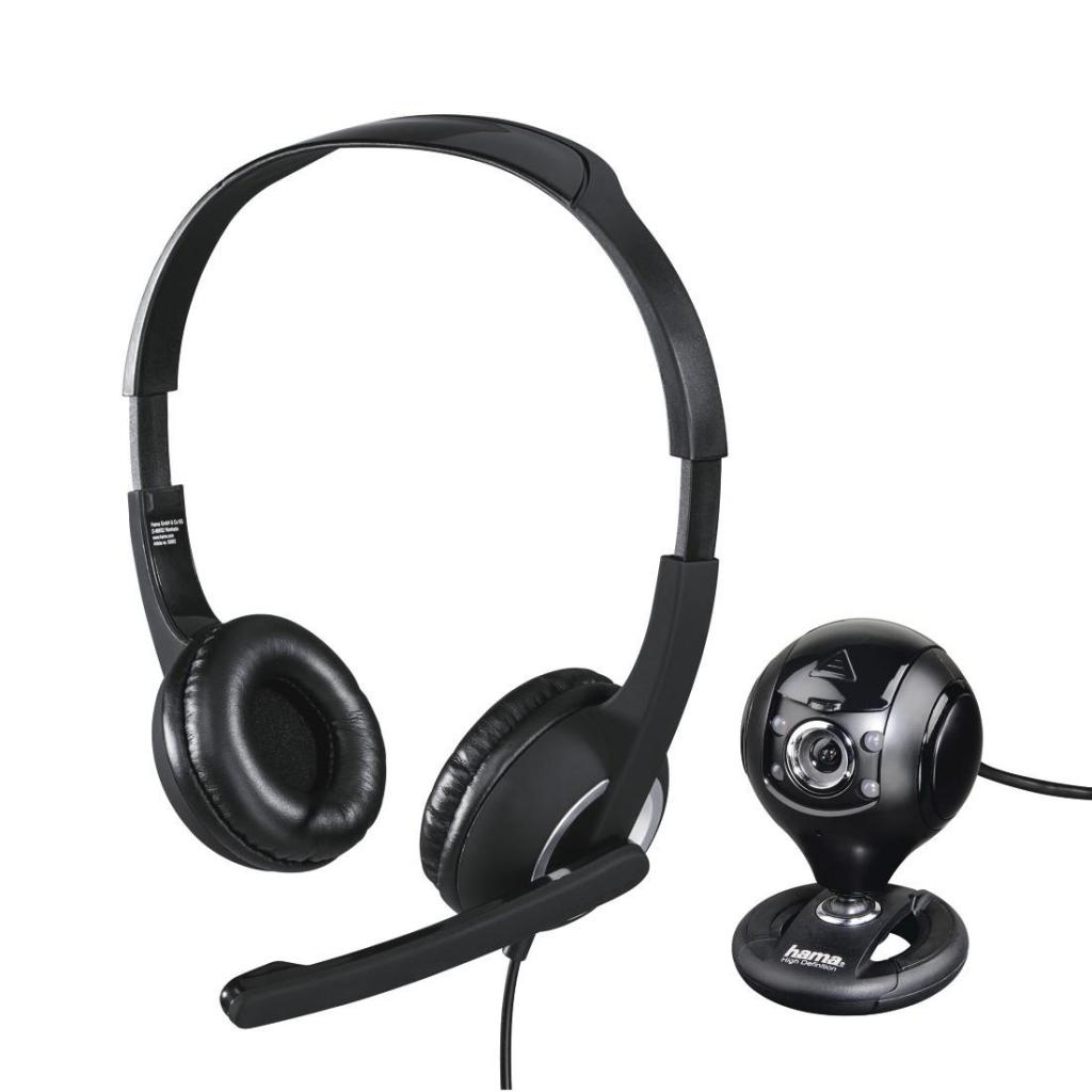 Комплект за стрийминг HAMA 139998, Слушалки с микрофон HS-P150, Камерана ниска цена с бърза доставка - BestPC.BG