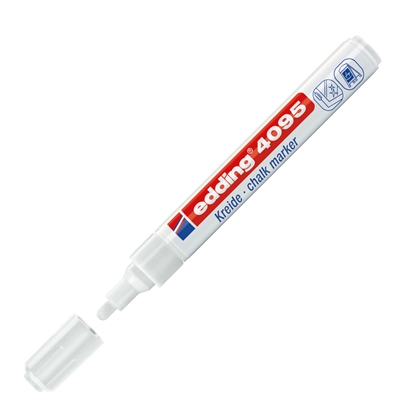 Edding Маркер за стъкло 4095, бялна ниска цена с бърза доставка - BestPC.BG