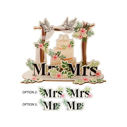 Продукт Gespaensterwald 3D картичка, Mr and Mrs, дървенана ниска цена с бърза доставка - BestPC.BG