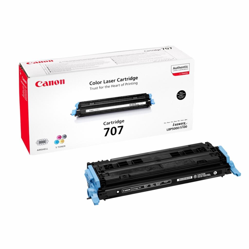 Canon Тонер 707B, LBP5000, 2500 страници-5%, Blackна ниска цена с бърза доставка - BestPC.BG
