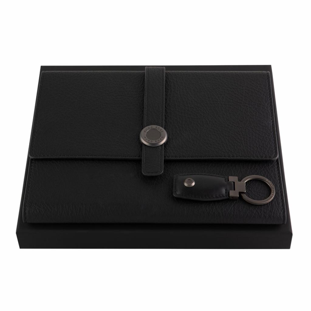 Hugo Boss Комплект ключодържател и папка Executive, A5на ниска цена с бърза доставка - BestPC.BG