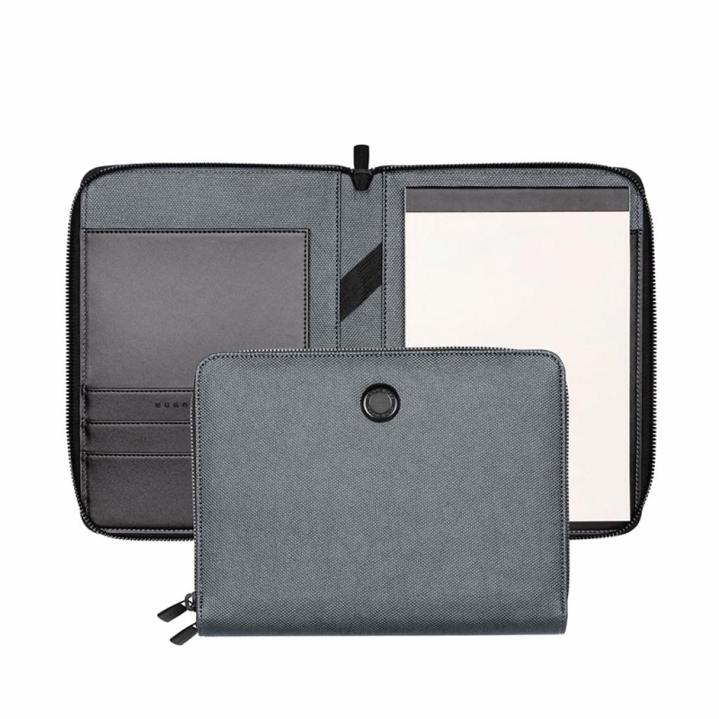 Hugo Boss Конферентна папка Gleam, A5, сивана ниска цена с бърза доставка - BestPC.BG