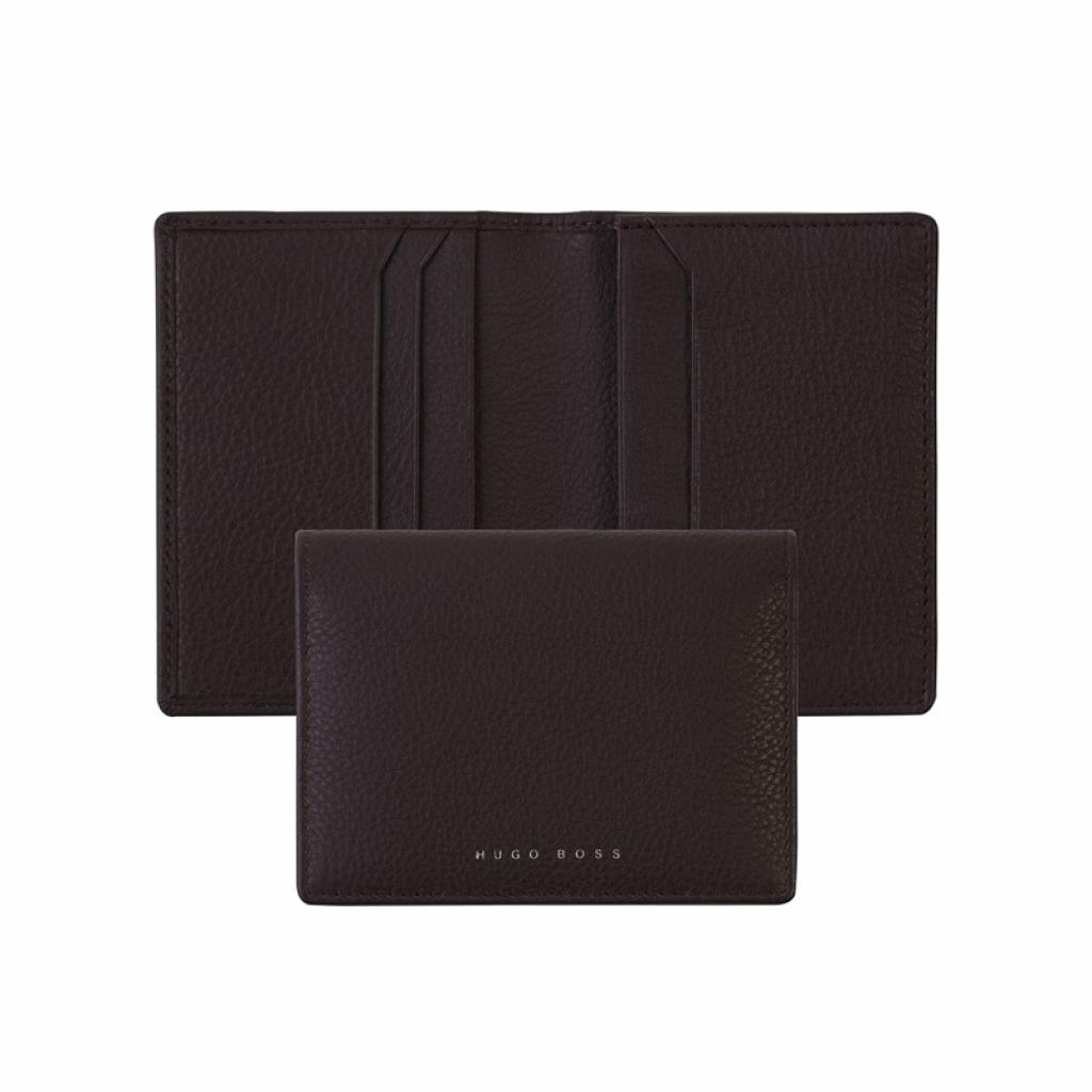 Продукт Hugo Boss Калъф за карти Storyline, тъмночервенна ниска цена с бърза доставка - BestPC.BG