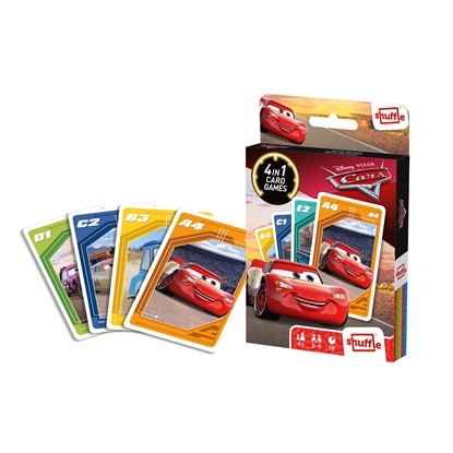 Cartamundi Карти за игра Cars, 4 в 1на ниска цена с бърза доставка - BestPC.BG
