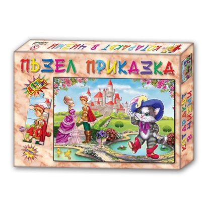 Пъзел с приказка Котаракът в чизми, 40 частина ниска цена с бърза доставка - BestPC.BG