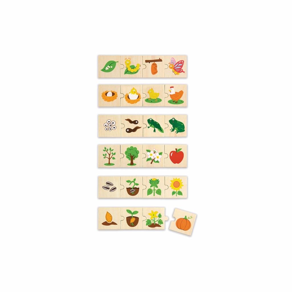 Nowa Szkola Пъзел Жизнени цикли, дървенна ниска цена с бърза доставка - BestPC.BG