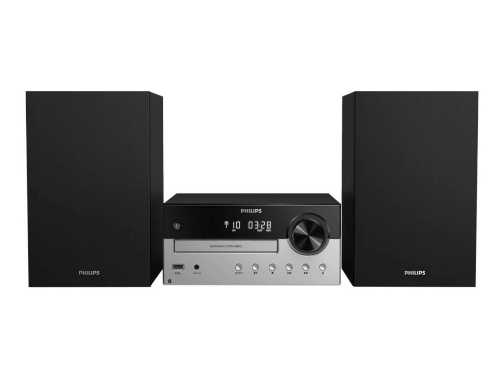Озвучителна система PHILIPS Micro music system TAM4205 Bluetooth CD MP3-CD USB FM 60 Wна ниска цена с бърза доставка - BestPC.BG