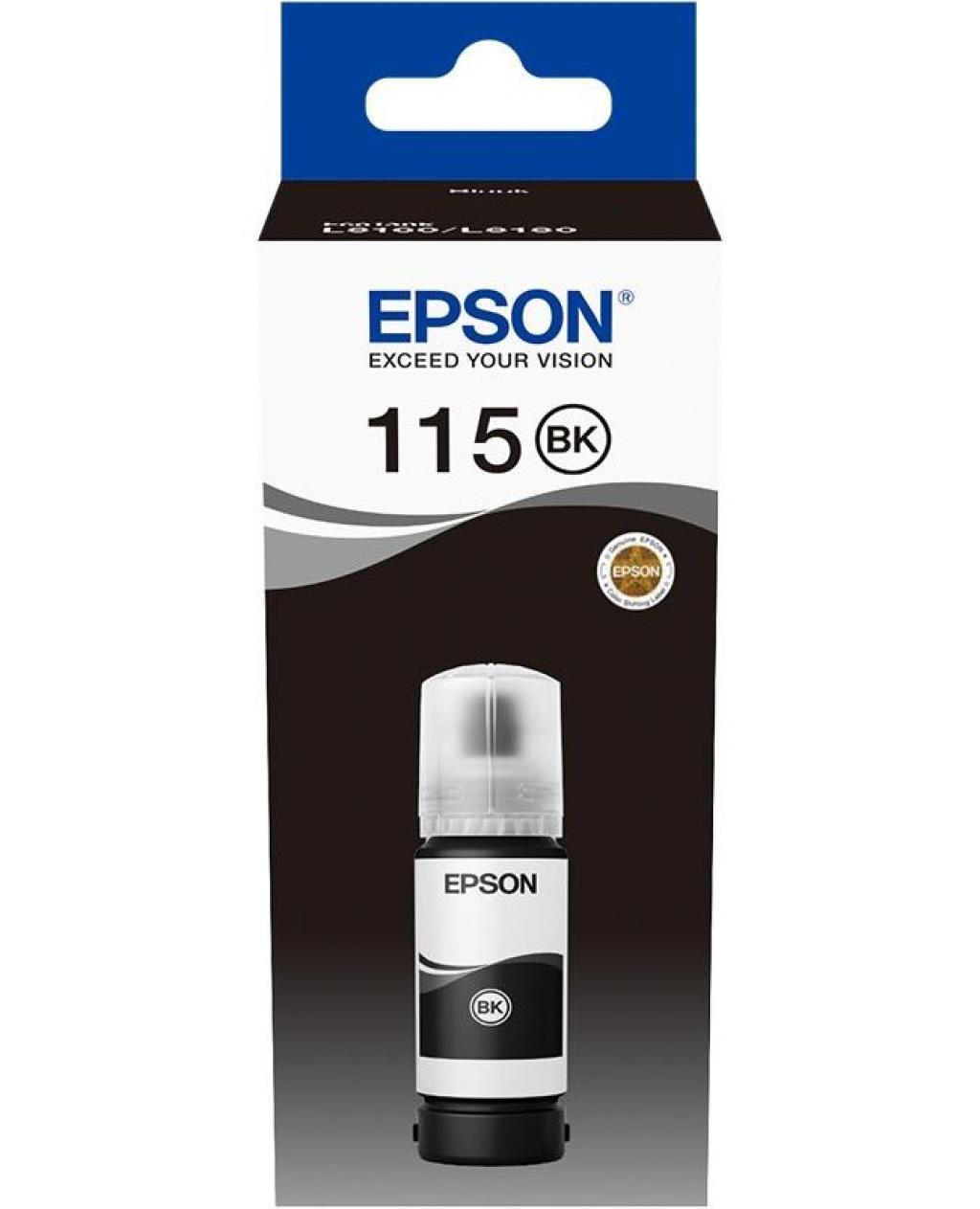 Аксесоар за принтер EPSON 5LB 115 EcoTank Photo Black ink bottleна ниска цена с бърза доставка - BestPC.BG