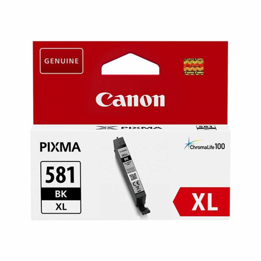 Касета с мастило Canon Патрон CLI-581XL, Blackна ниска цена с бърза доставка - BestPC.BG