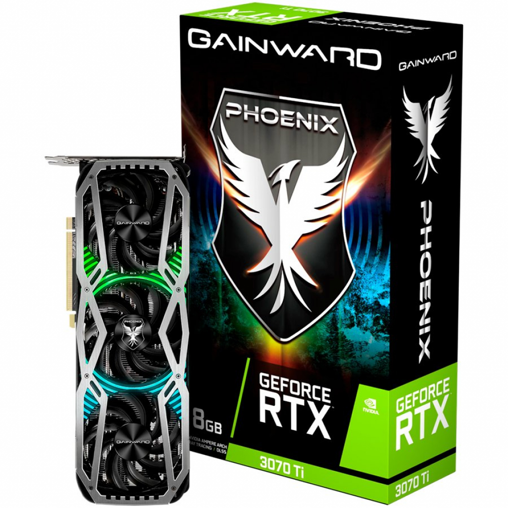 Видеокарта GAINWARD GeForce RTX 3070Ti Phoenix 8GB GDDR6X, 256 bit, PCI-Express Gen4 x16на ниска цена с бърза доставка - BestPC.BG