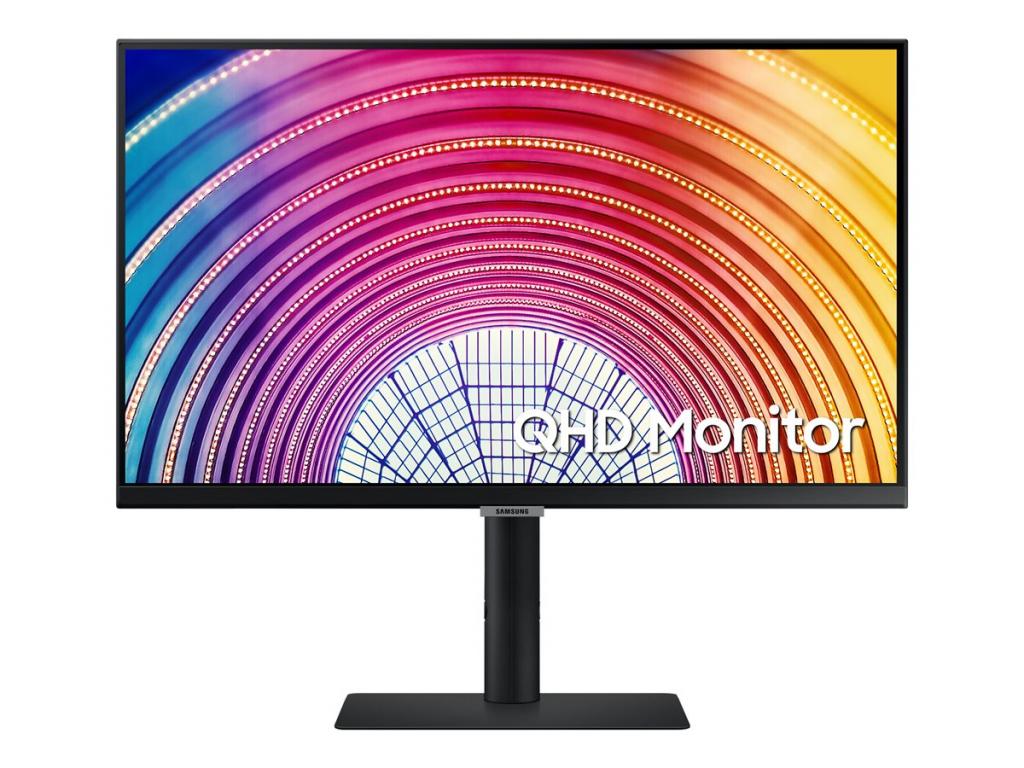 Монитор SAMSUNG LS24A600NWUXEN 24inch IPS WQHD 16:9 2560x1440,1000:1 4msна ниска цена с бърза доставка - BestPC.BG