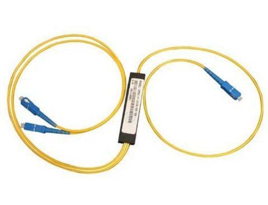 Оптичен PLC сплитер 1х2 с SC-UPC конекторина ниска цена с бърза доставка - BestPC.BG