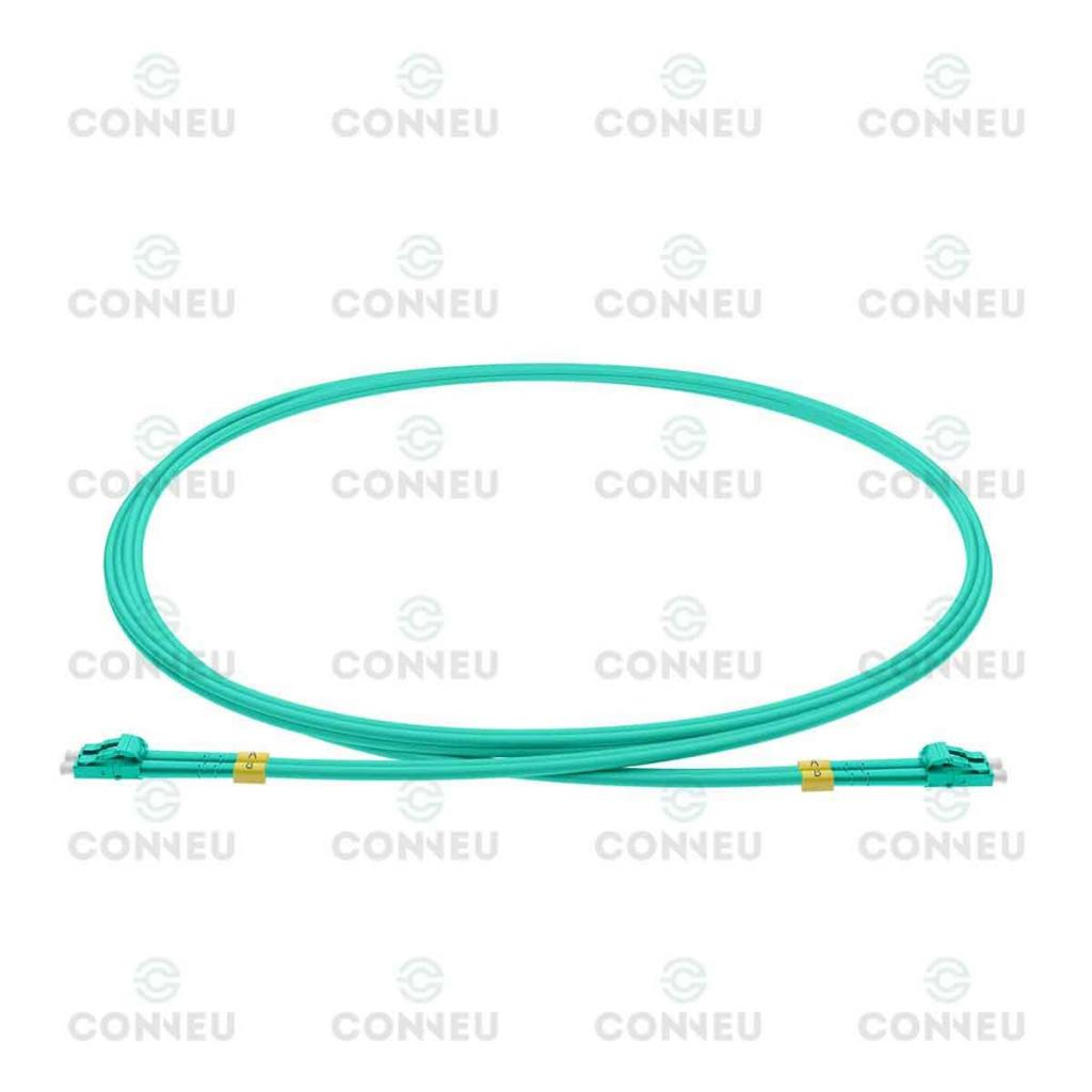 Оптична пач корда Оптичен пач кабел, LC-LC мулти мод OM3 дуплекс, 3мм, 2м.на ниска цена с бърза доставка - BestPC.BG