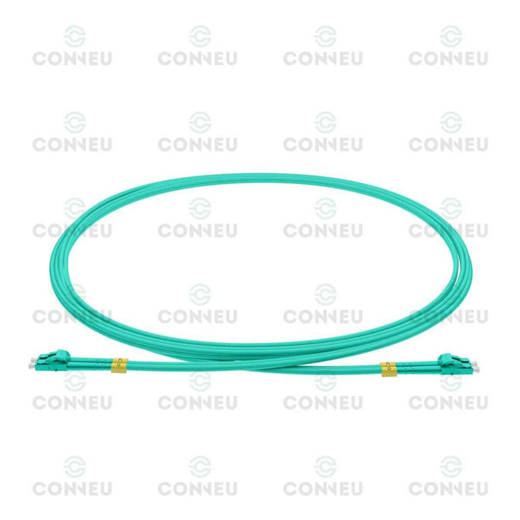 Оптична пач корда Оптичен пач кабел, LC-LC мулти мод OM3 дуплекс, 3мм, 3м.на ниска цена с бърза доставка - BestPC.BG