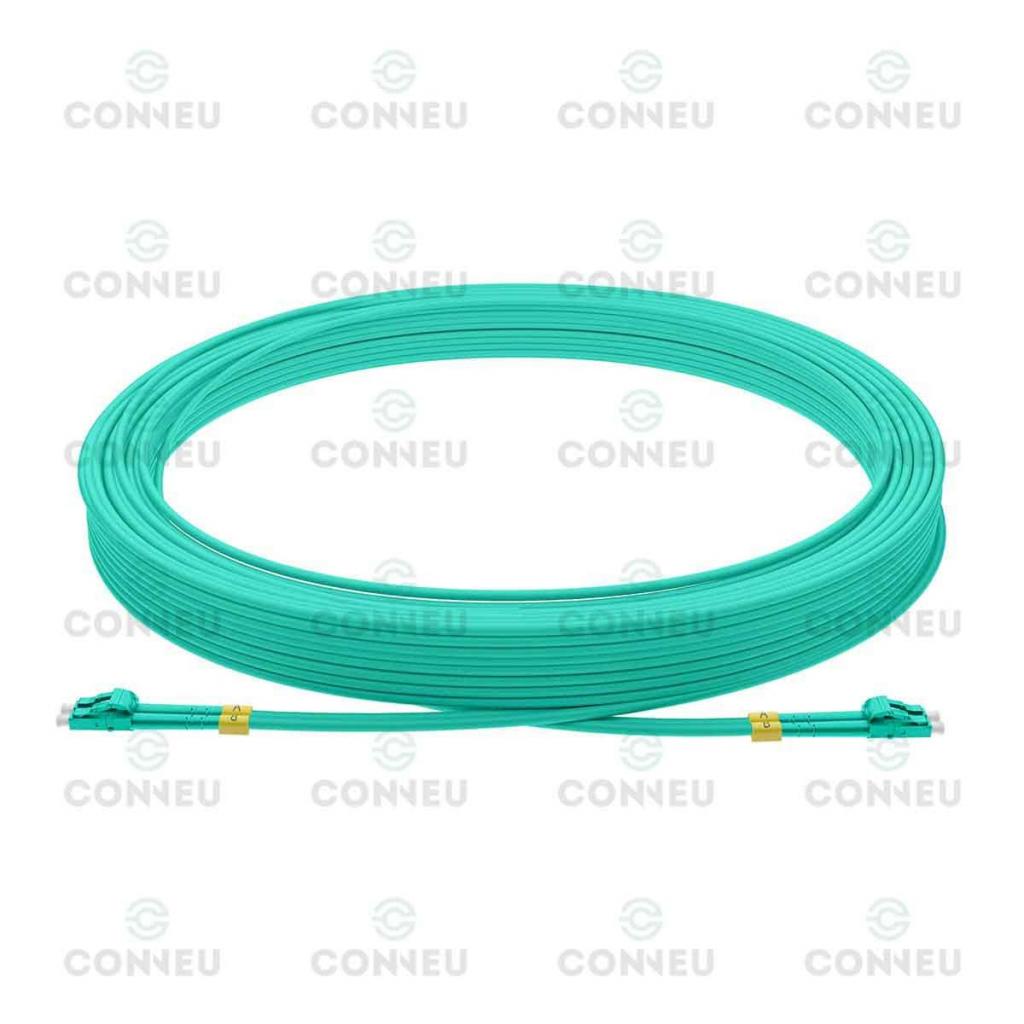 Оптична пач корда Оптичен пач кабел, LC-LC мулти мод OM3 дуплекс, 3мм, 40м.на ниска цена с бърза доставка - BestPC.BG