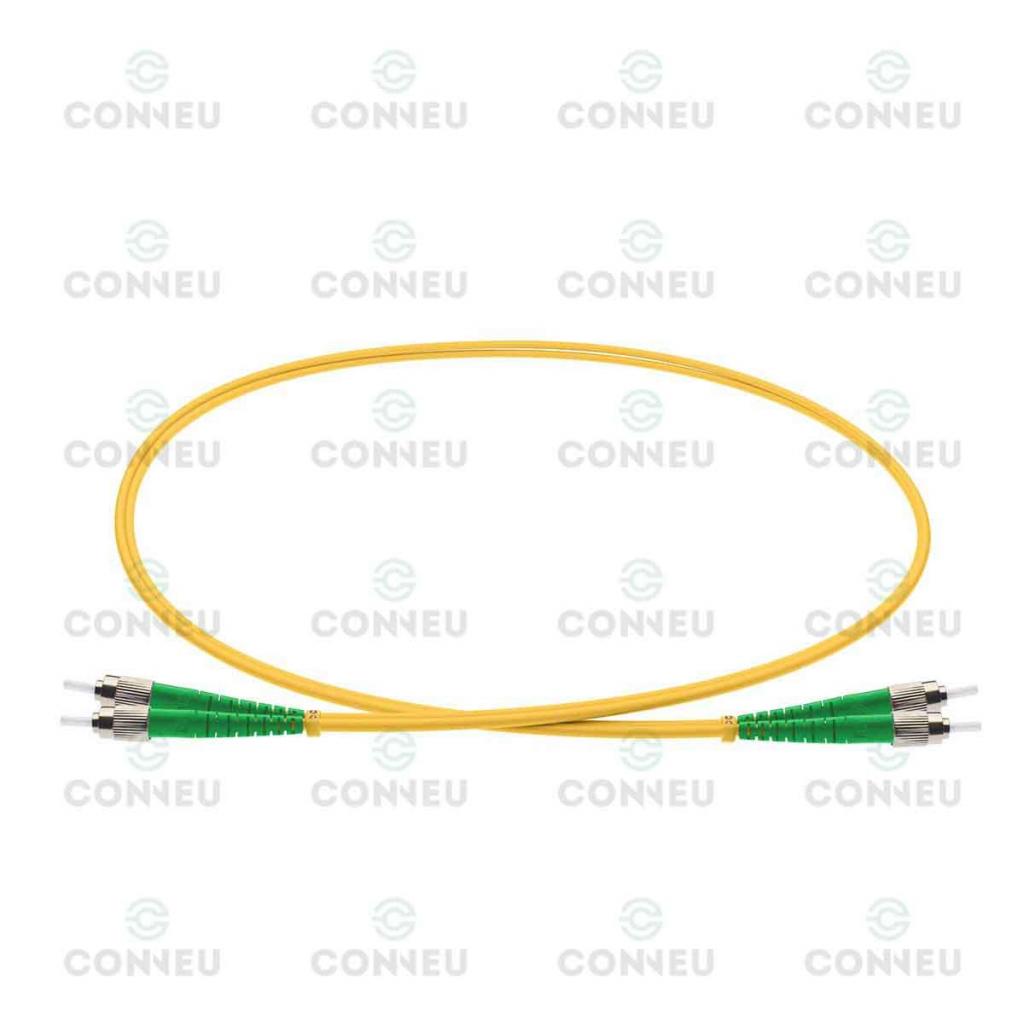 Оптична пач корда FC/APC - FC/АPC сингъл мод, дуплекс, 0.5м.на ниска цена с бърза доставка - BestPC.BG