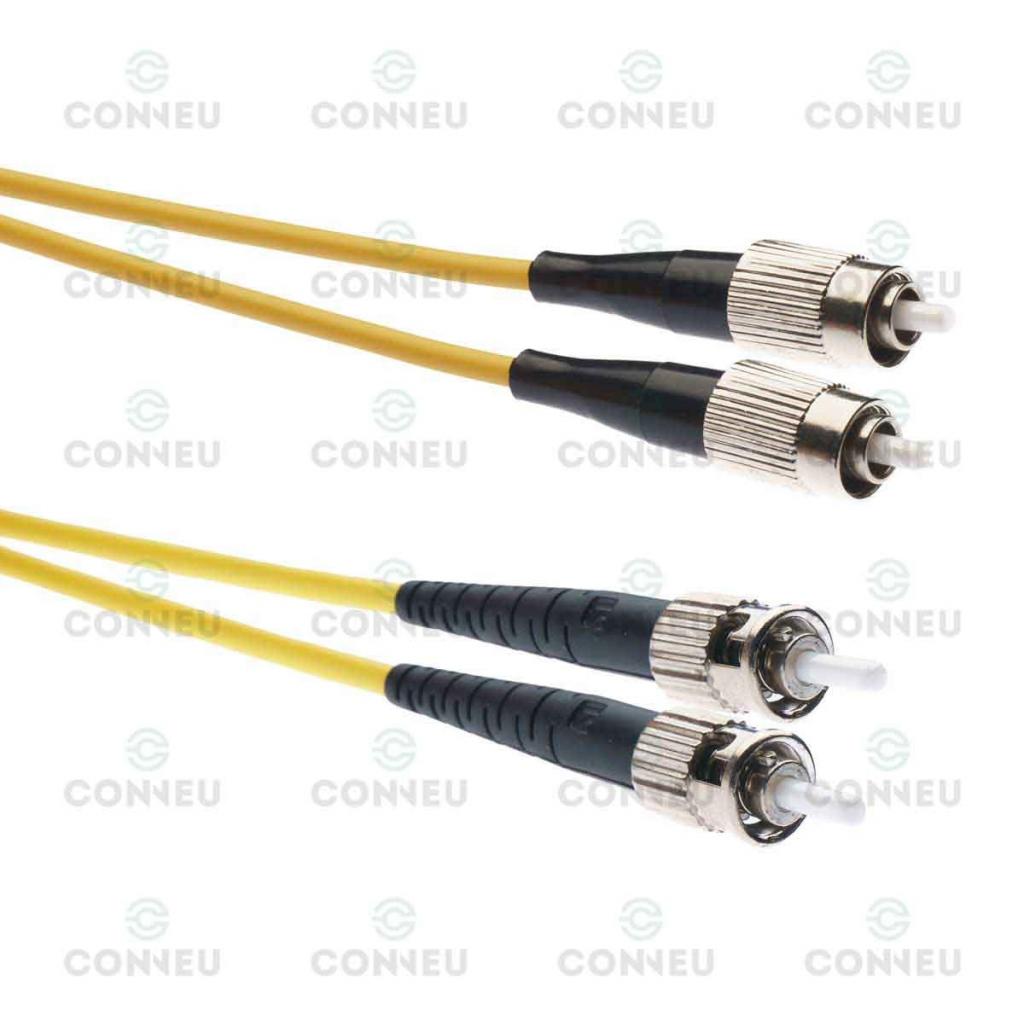 Оптична пач корда Оптични пач корди FC/UPC - ST/UPC сингъл мод, дуплекс, 3м.на ниска цена с бърза доставка - BestPC.BG