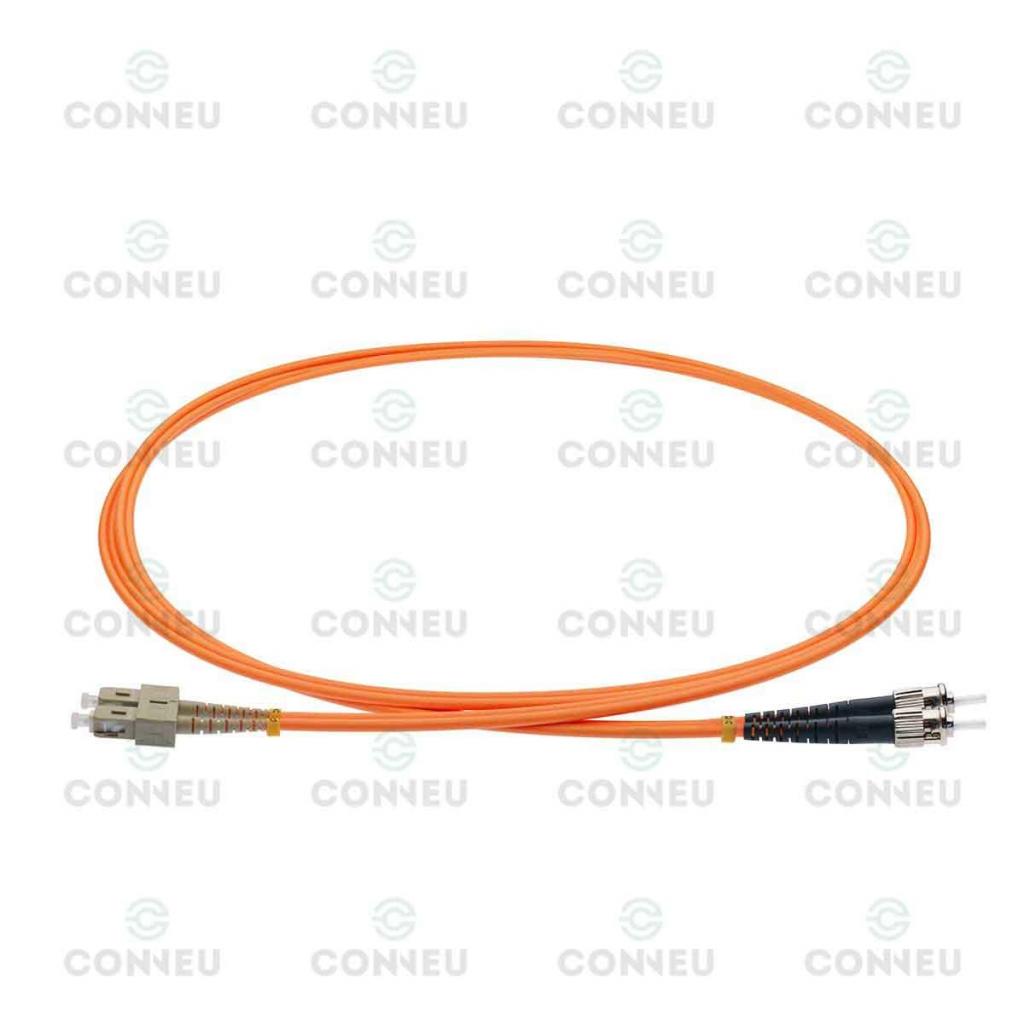 Оптична пач корда SC-ST, дуплекс, Мулти мод 50/125 ОМ2, 1м.на ниска цена с бърза доставка - BestPC.BG