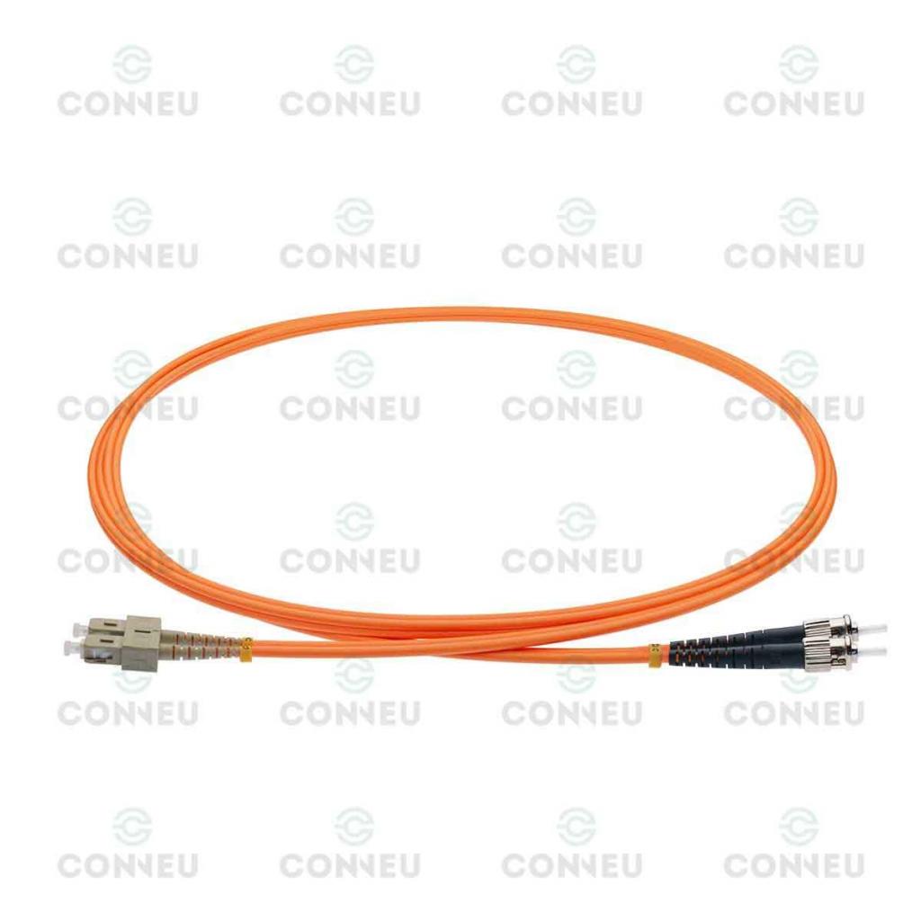 Оптична пач корда SC-ST, дуплекс, Мулти мод 50/125 ОМ2, 2м.на ниска цена с бърза доставка - BestPC.BG