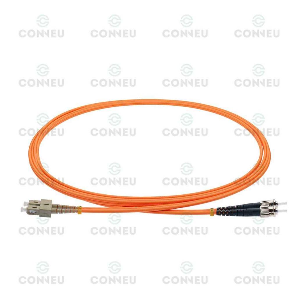 Оптична пач корда SC-ST, дуплекс, Мулти мод 50/125 ОМ2, 3м.на ниска цена с бърза доставка - BestPC.BG