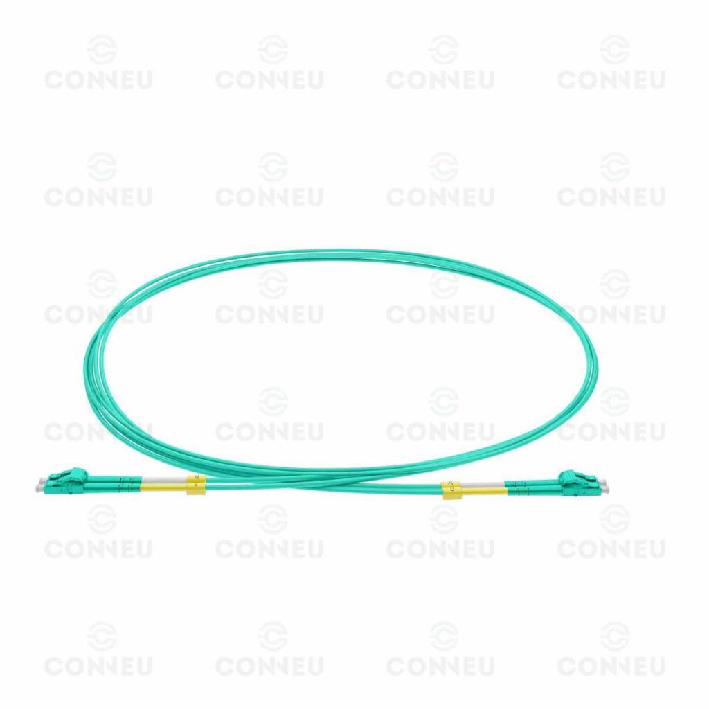 Оптична пач корда Оптичен пач кабел, LC-LC мулти мод OM3 дуплекс, 2мм, 1м.на ниска цена с бърза доставка - BestPC.BG