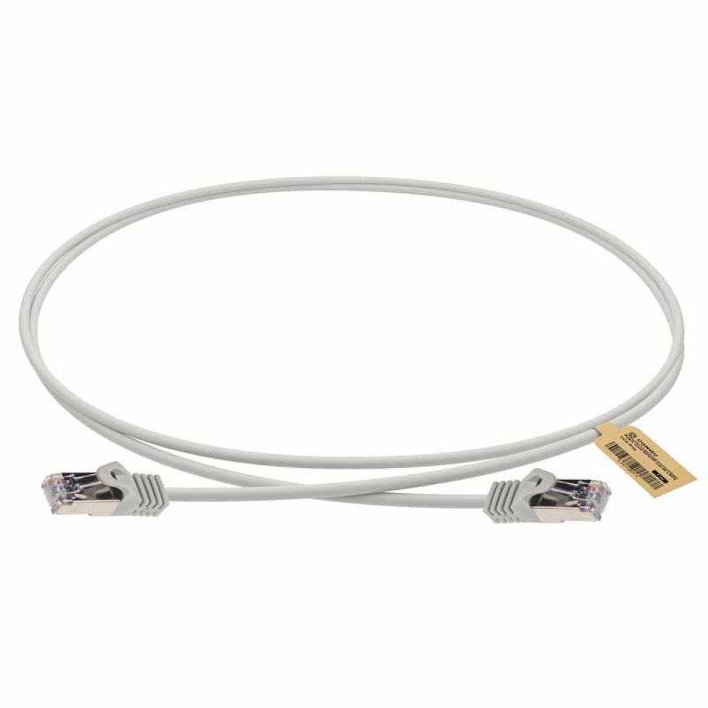 Пач корда, SF/UTP, кат.5e LSZH CCA, сива, 1m.на ниска цена с бърза доставка - BestPC.BG