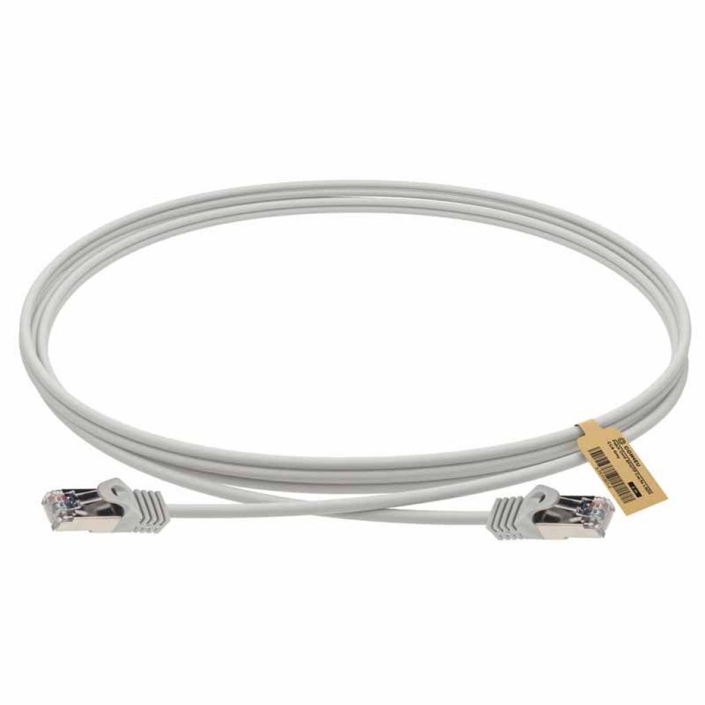 Пач корда, SF/UTP, кат.5e LSZH CCA, сива, 2м.на ниска цена с бърза доставка - BestPC.BG