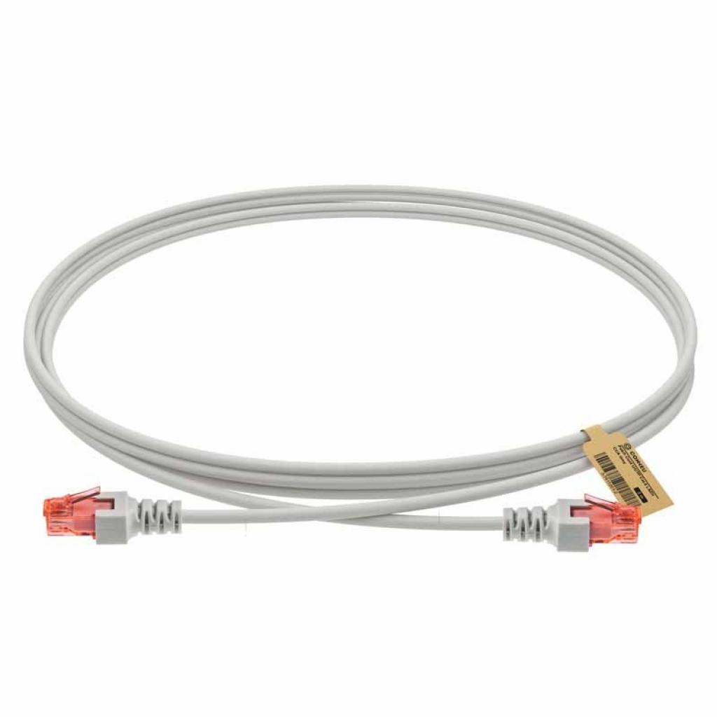 Пач корда, U/UTP, кат.6 LSZH CCA, сива, 2м.на ниска цена с бърза доставка - BestPC.BG