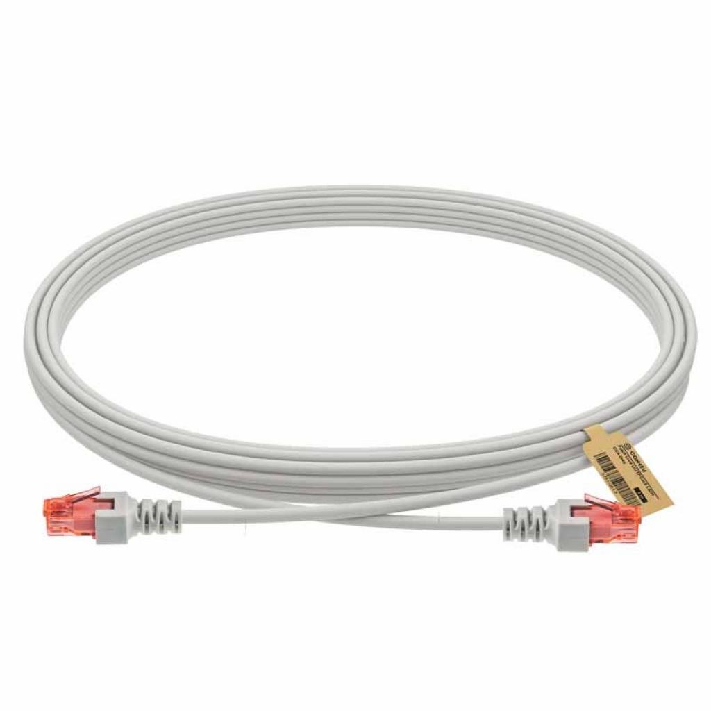 Пач корда, U/UTP, кат.6 LSZH CCA, сива, 5м.на ниска цена с бърза доставка - BestPC.BG