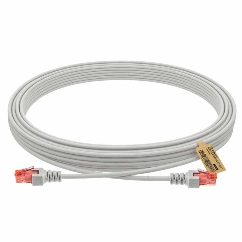 Пач корда, U/UTP, кат.6 LSZH CCA, сива, 10м.на ниска цена с бърза доставка - BestPC.BG