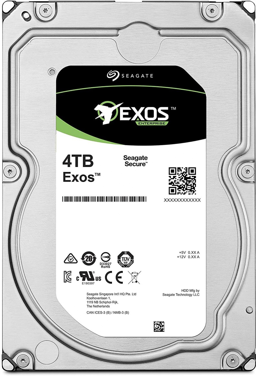 HDD вътрешен SEAGATE Exos 7E10 SATA 4TB 7200rpm 256MB cache 512n BLKна ниска цена с бърза доставка - BestPC.BG