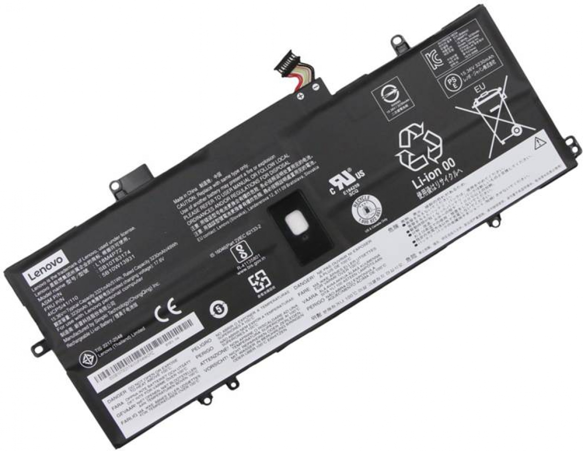 Батерия за лаптоп Lenovo ThinkPad X1 Carbon, 7th Gen, 8th Gen, X1 Yoga 4th Gen, 5th Gen, ОРИГИНАЛНАна ниска цена с бърза доставка - BestPC.BG