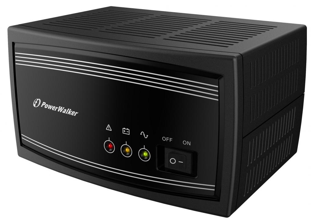 Инвертор POWERWALKER 650 SW, 650VA/325W, чиста синусоида, UPS функцияна ниска цена с бърза доставка - BestPC.BG