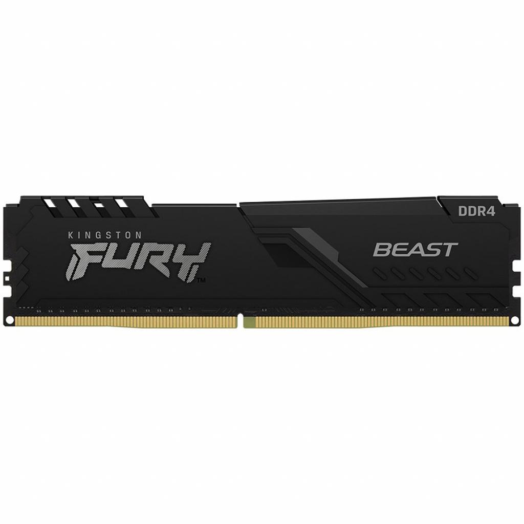 Памет Kingston DRAM 16GB 3200MT-s DDR4 CL16 DIMM FURY Beast Blackна ниска цена с бърза доставка - BestPC.BG