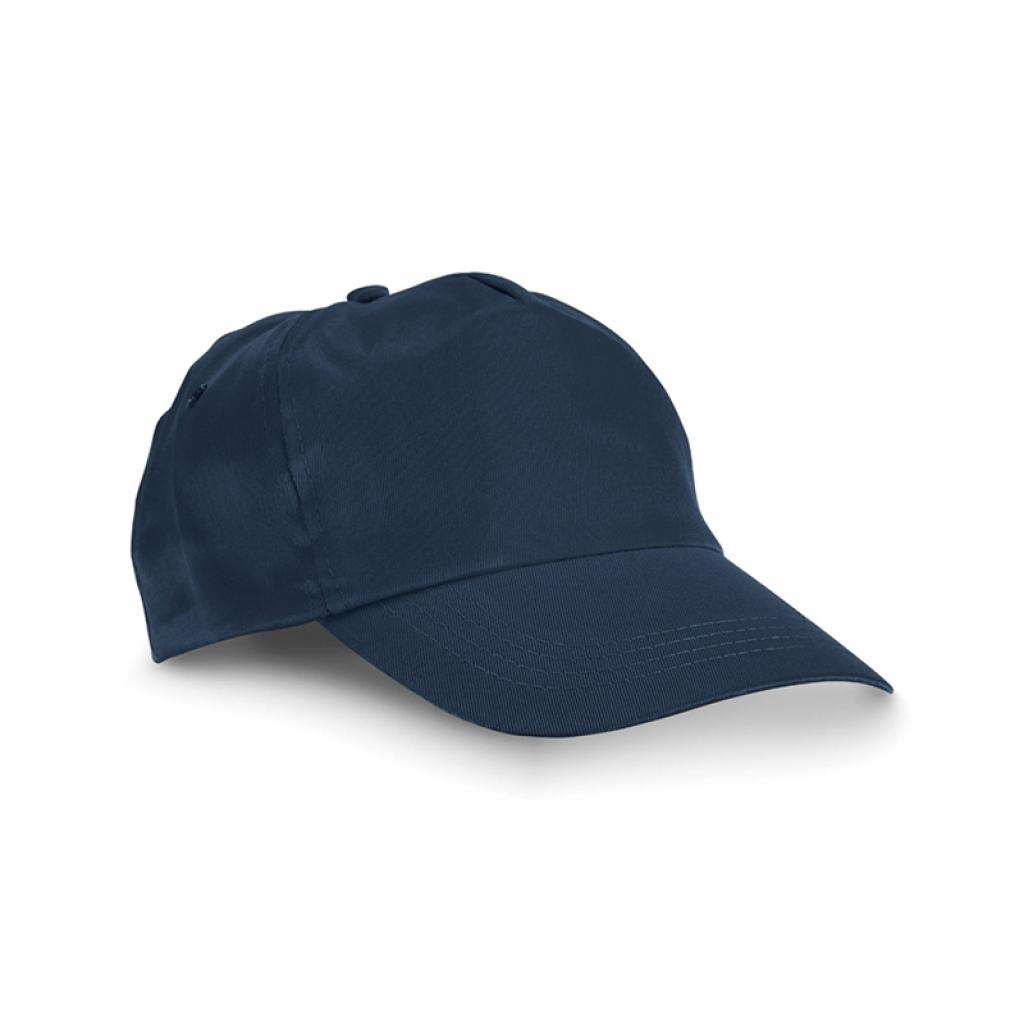 Продукт Шапка Chilka, детска, 5-панелна, полиестер, тъмносиняна ниска цена с бърза доставка - BestPC.BG