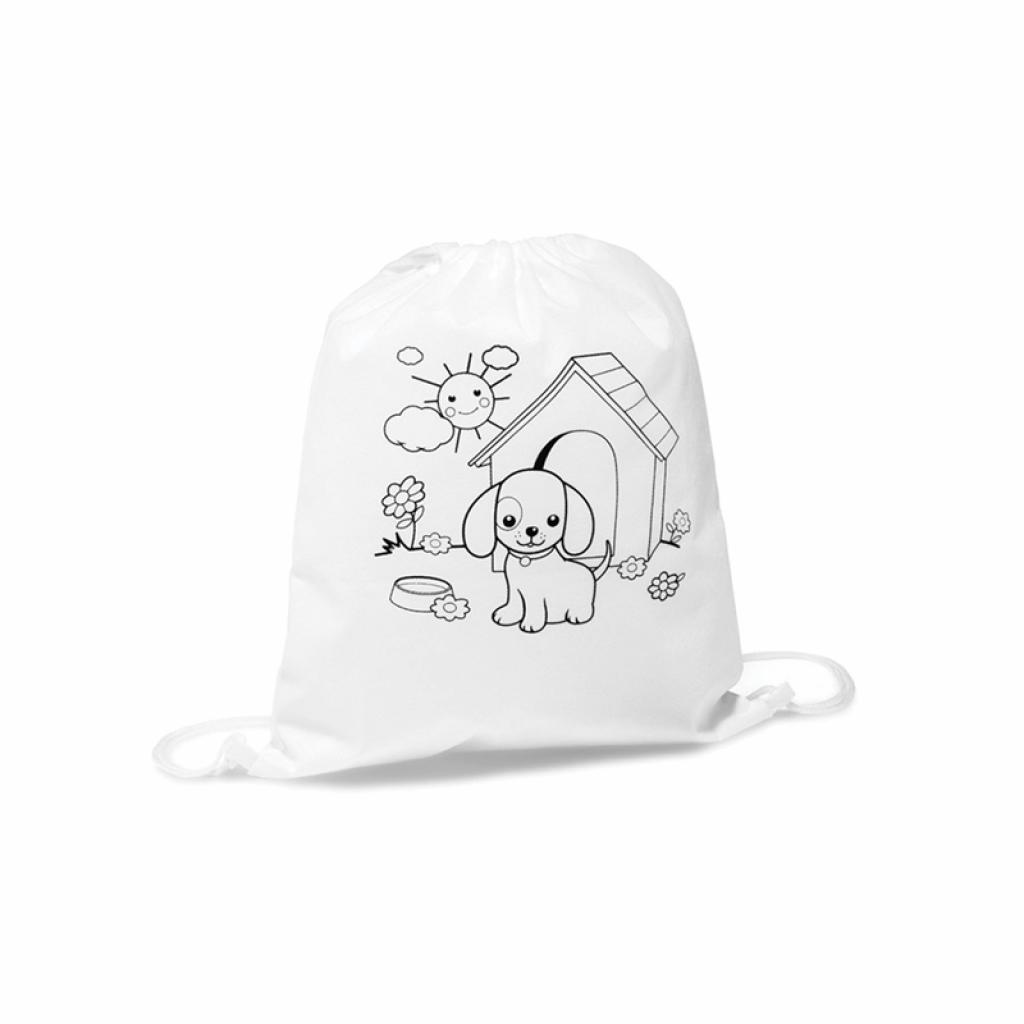 Hi!dea Мешка за оцветяване Draws, детска, с 4 маркерана ниска цена с бърза доставка - BestPC.BG