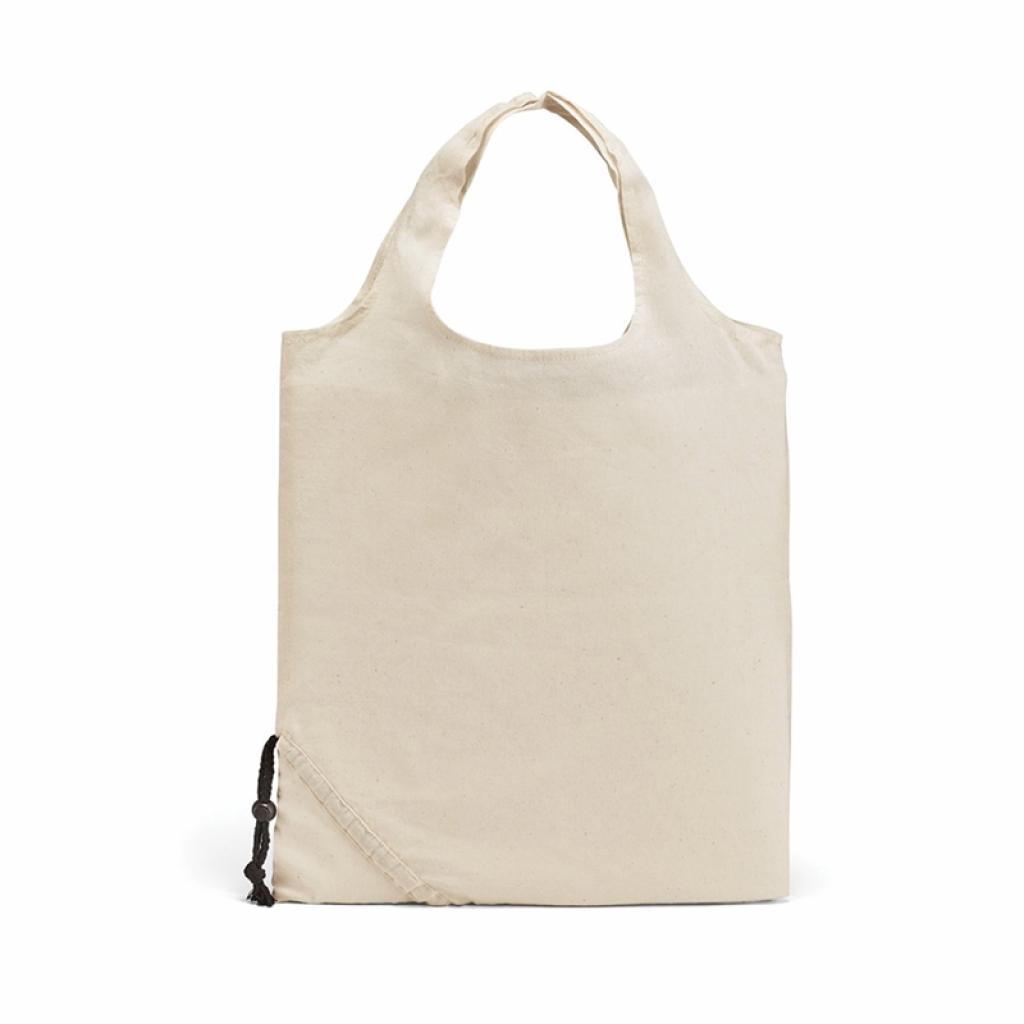 Продукт Hi!dea Чанта Orleans, сгъваема, памучна, 37 х 40 cm, натурален цвятна ниска цена с бърза доставка - BestPC.BG