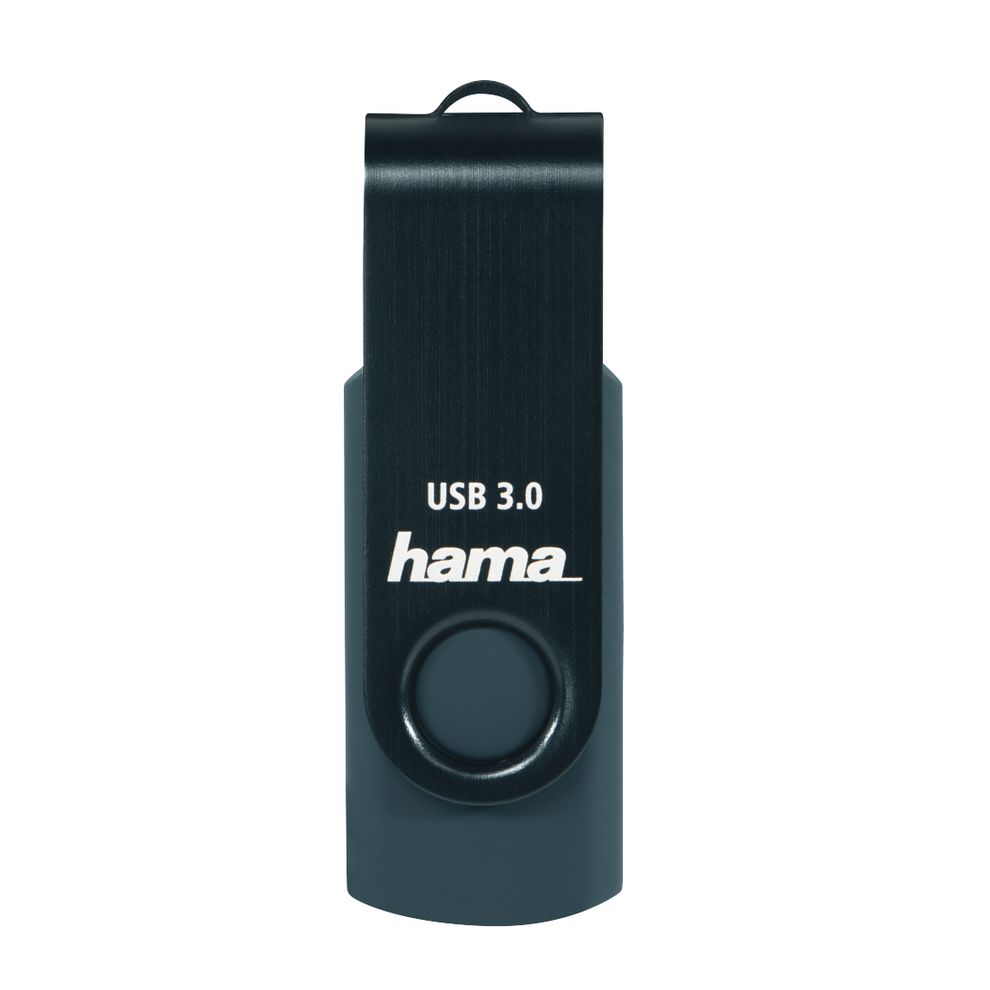 USB памет HAMA Rotate, 256GB,USB 3.0 90 MB-s, Петролно синьона ниска цена с бърза доставка - BestPC.BG