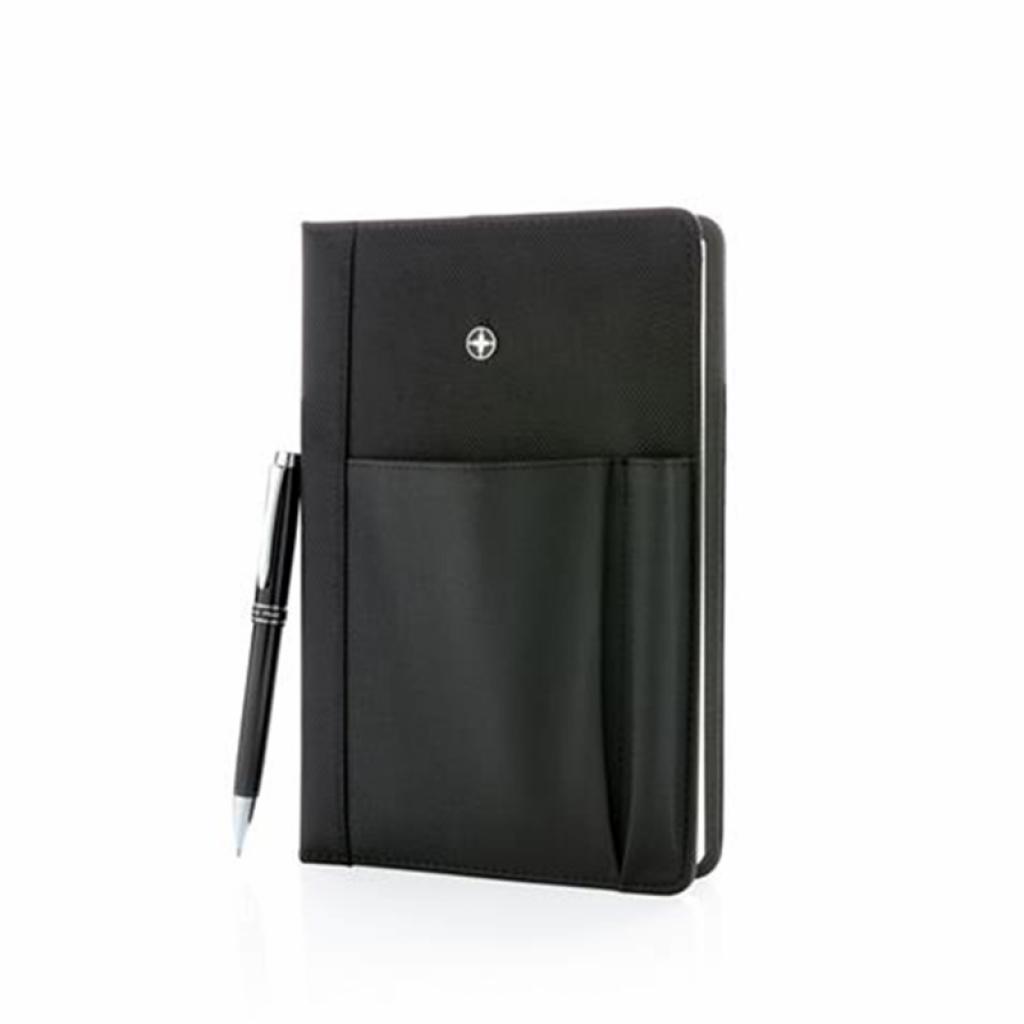 Swiss Peak Тефтер, A5, с включена химикалкана ниска цена с бърза доставка - BestPC.BG