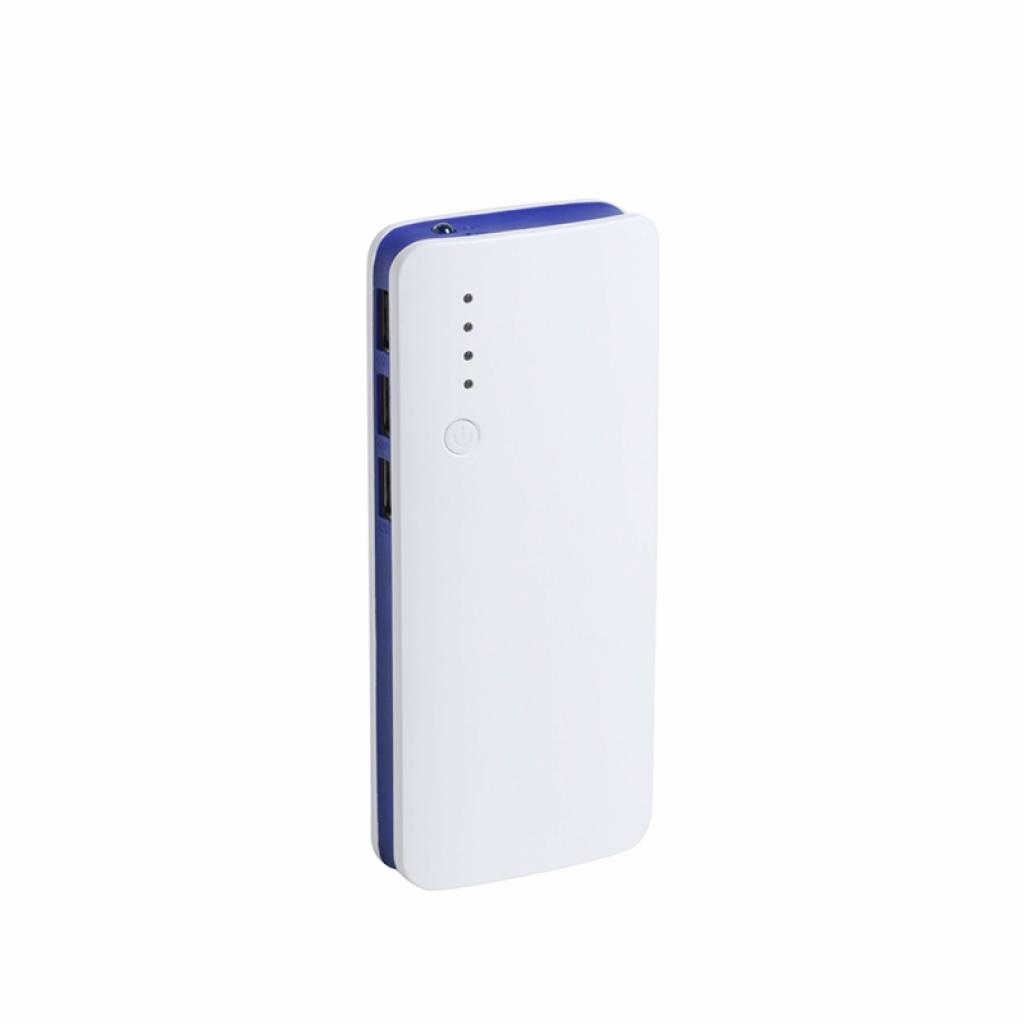 Външна батерия Cool Мобилна батерия Kaprin, с 3 USB порта, 10 000 mAh, бяло и синьона ниска цена с бърза доставка - BestPC.BG
