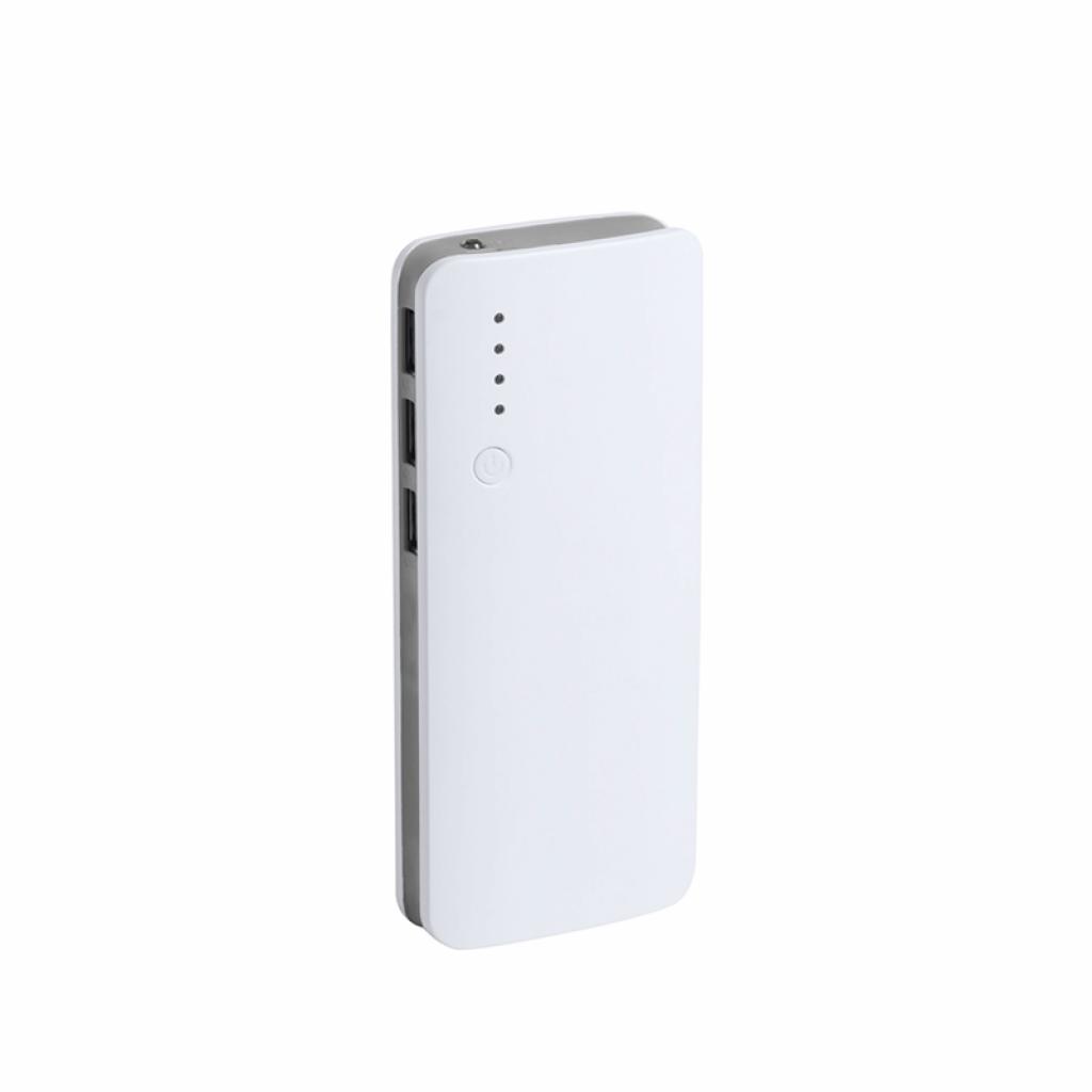 Външна батерия Cool Мобилна батерия Kaprin, с 3 USB порта, 10 000 mAh, бяло и сивона ниска цена с бърза доставка - BestPC.BG
