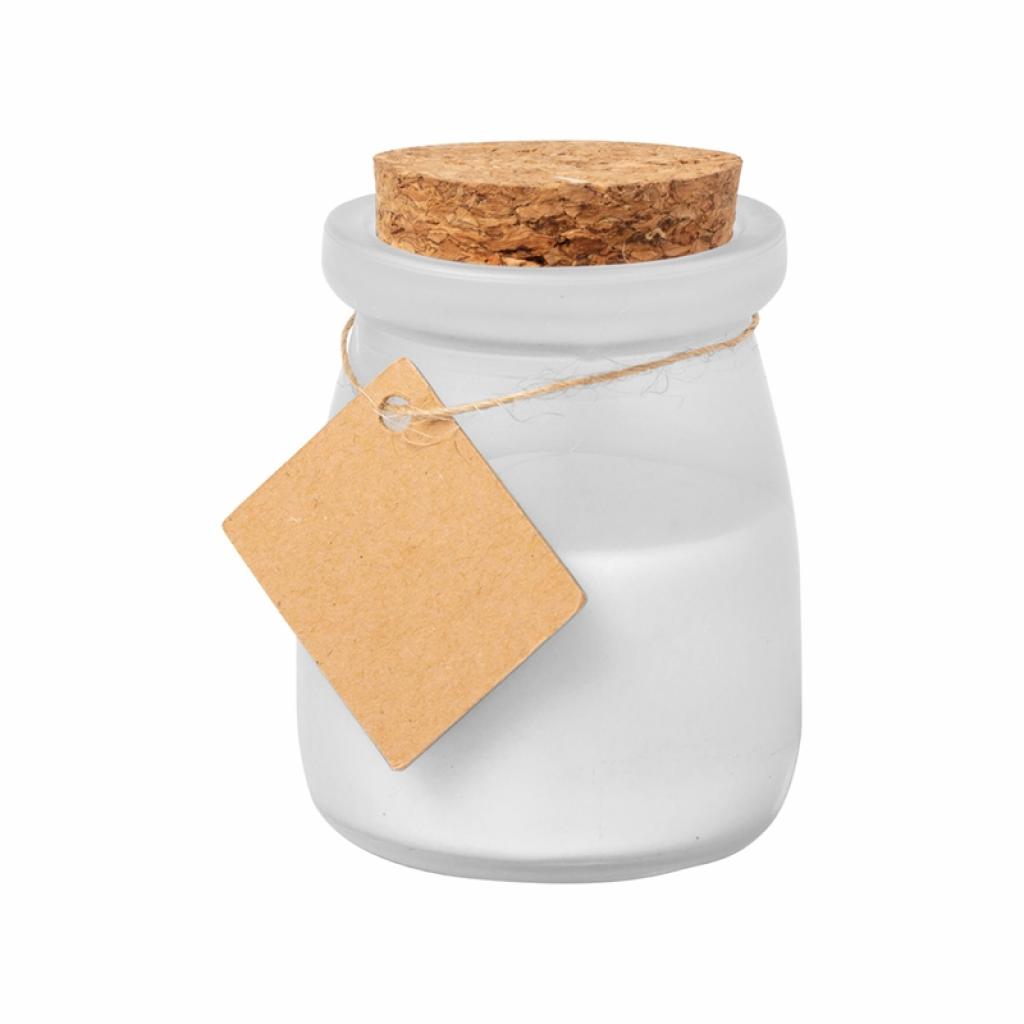 Продукт Cool Свещ Tepor, в буркан, с коркова капачка, бялана ниска цена с бърза доставка - BestPC.BG