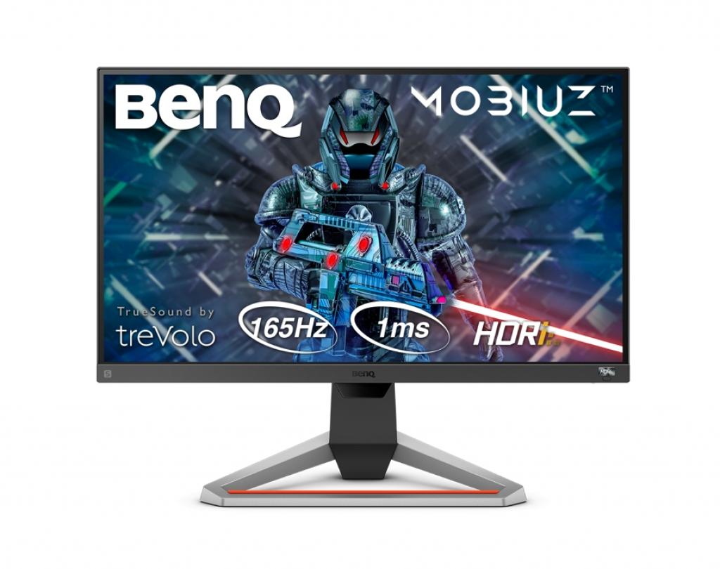 Монитор BenQ MOBIUZ EX2510S, 24.5", IPS, HDRi, 165Hz, 1ms, 1920x1080 FHD, FreeSyncна ниска цена с бърза доставка - BestPC.BG
