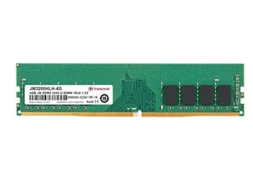 Памет Transcend 4GB JM DDR4 3200 U-DIMM 1Rx8 512Mx8 CL22 1.2Vна ниска цена с бърза доставка - BestPC.BG