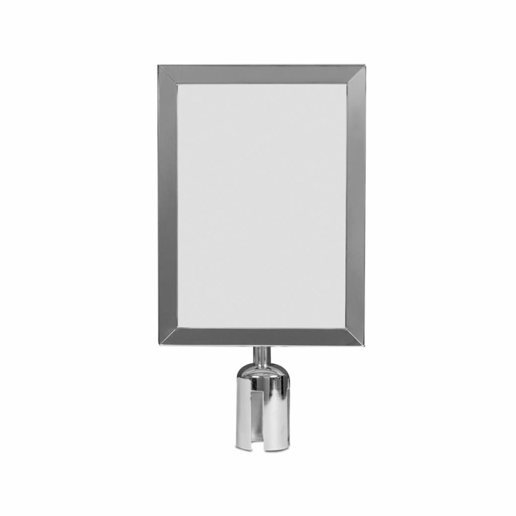 Продукт Рамка за ограничително колче, A4, хромна ниска цена с бърза доставка - BestPC.BG