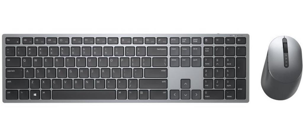 Клавиатура Dell Premier Multi-Device Wireless Keyboard and Mouse - KM7321Wна ниска цена с бърза доставка - BestPC.BG