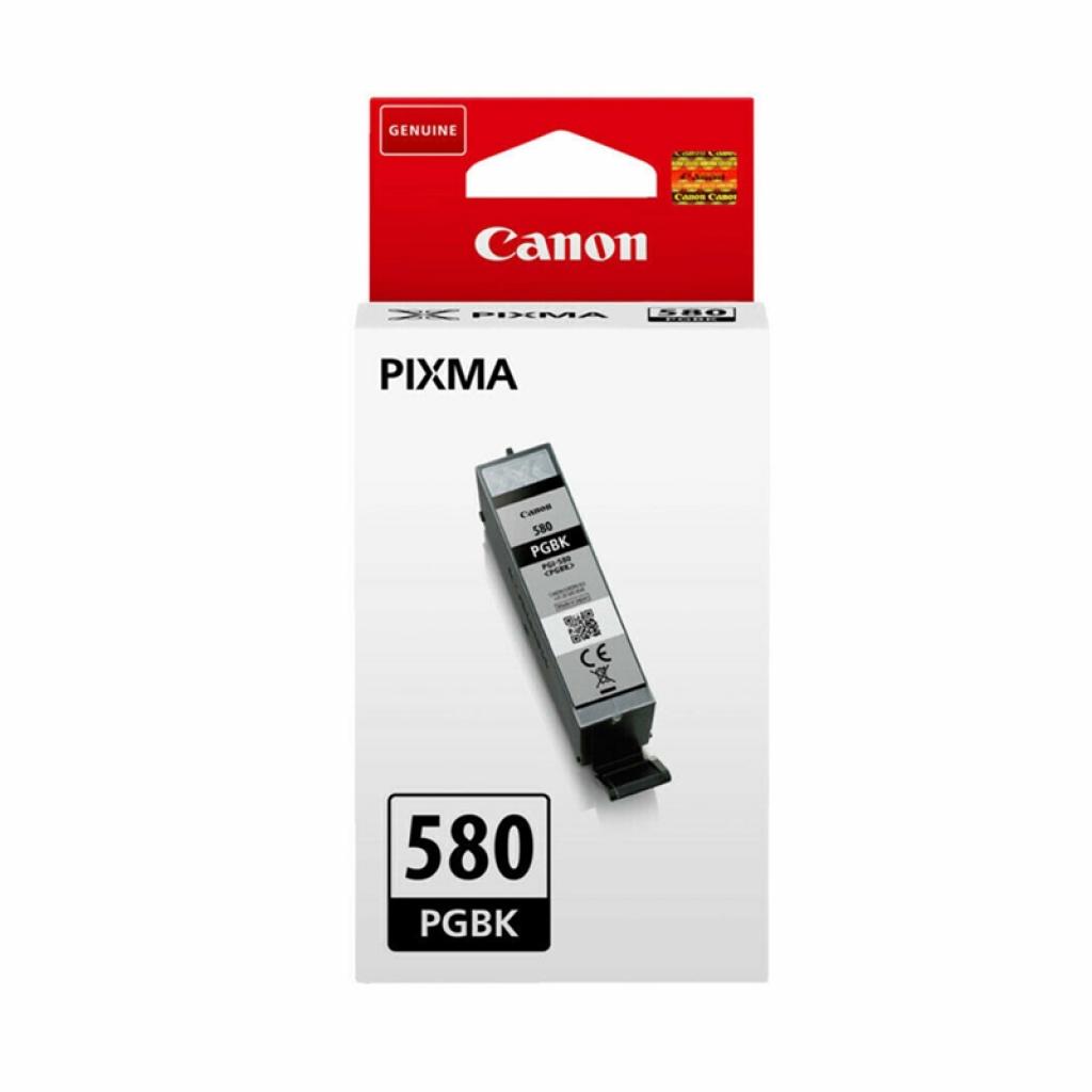 Касета с мастило Canon Патрон PGI-580PGBK, Blackна ниска цена с бърза доставка - BestPC.BG