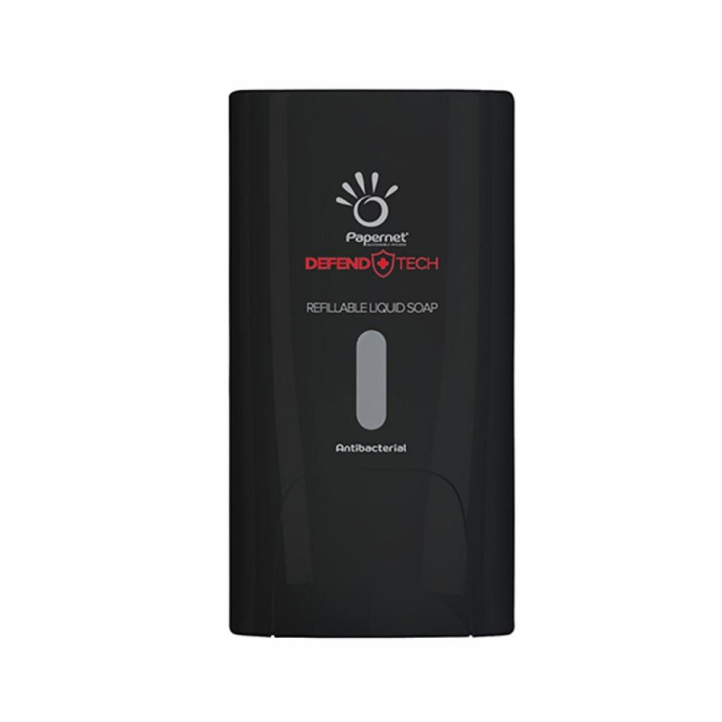 Papernet Диспенсър за течен сапун, презареждаем, черен, 1 Lна ниска цена с бърза доставка - BestPC.BG